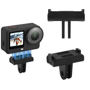 Action 6 Quick Release Base Adapter Mount Expansion Bracket Dual-Claws for DJI OMSO Action 6 Vlogging Accessories