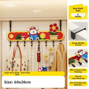 MEISD | No-Drill Traceless Strong Load Capacity Behind Door Hook