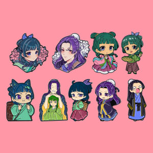 เข็มกลัดเคลือบลายการ์ตูนสาวน่ารัก สไตล์ญี่ปุ่น สำหรับติดกระเป๋าเป้ เสื้อผ้า เครื่องประดับแฟชั่น ของขวัญสำหรับเด็ก