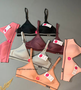 3 PCS Bra Gendis / Bra Tanpa Kawat Tanpa Busa / Bra Olahraga / Karet Bawah