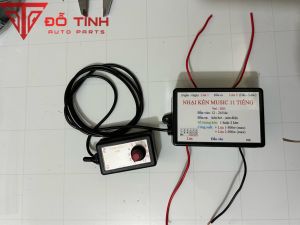 Nhại còi 11 chế độ. Nhại kèm hơi kèn điện bảo hành 6 tháng