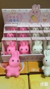 Mainan Squishy Boneka Kelinci Babi Rabbit Pig Remasan Anti - Stress Pop It Squisy Boneka Lucu Stress Toys Penghilang stress