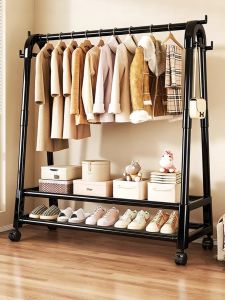 JIAJIESHI | Portable Adjustable Thickened Indoor Clothes Rack