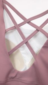 COSI COZY Atasan Olahraga Wanita Sport Open-back lengan panjang