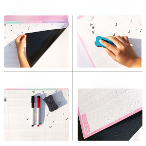 Daily Time Management Table Children Clock-in Record Table Good Habits Schedule Table Wall Stickers Primary School Students Self-Discipline Chart Magnetic