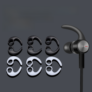 Qiqin Is Suitable for Huawei Freelace Ear Wing Bluetooth Earphone Cover Earplugs Shark Fin Cool Dog M1 Wireless Sports Ear Bud Cap Accessories Anti-Drop Ear Hanging Neutral Ear Clip Silicone Ear Cap Support in-Ear