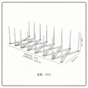 Multifunctional Pot Bowl 430 Retractable Storage Display Cup Steaming Grid Porcelain Glass Tableware Tea Cake Draining Rack