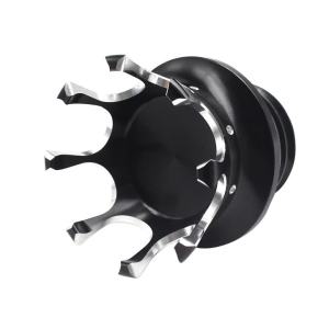 Nắp Bình Xăng King Crown Dành Cho Harley Sportster XL 883 1200 48 Dyna Touring Road King Softail - Nắp Bình Xăng Xe Máy Màu Đen Vàng Mạ Crôm Nâu Trắng