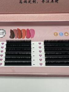 Natural Looking Tea Flower Lu Curling False Eyelashes Easy to Use Sweat Proof Waterproof Artificial Fiber Lash Extensions