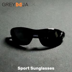 Grey Jack Kacamata Hitam Sunglasses Polarized  UV400 Model  Outdoor Stylish Ringan TR90 1806