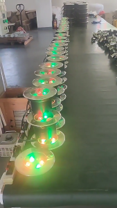 Đèn LED âm sàn âm đất sân vườn 1W 220V ánh sáng 3000K vàng nhạt