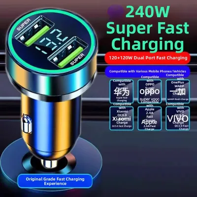 HELLOLEIBOO | Super Fast Dual Port Car Charger 2026 Version