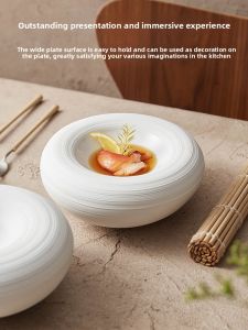 YOGEHOME | High Aesthetic Sweet & Soup Serving Plate