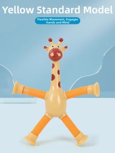 JIEXI | Interactive Glowing Extensible Giraffe Toy for Kids