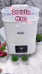Dr.Isla Baby Bottle Sterilizer With Drying 5 In1 Bottle Heater Capacity Auto Shut-Off N30