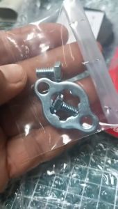 แหวนล็อกสเตอร์หน้า แป้นล็อคสเตอร์หน้าเวฟ กิ๊บล็อคสเตอร์หน้า ทนทาน แข็งแรงทนทาน มีสกรู 2 ตัว สำหรับ WAVE ทุกรุ่น สินค้าคุณภาพ