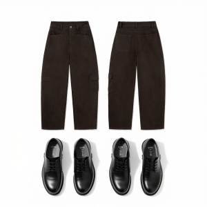 PSO Brand | Distressed Multi-pocket Casual Pants Cotton