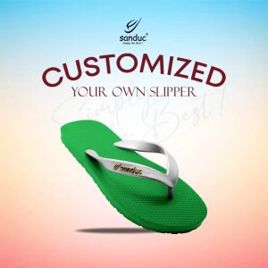 Sanduc Getah SR Lelaki Mix & Match Selipar Green Warna Hijau 8 Warna