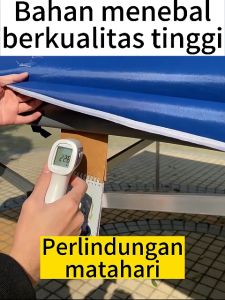 10 tahun tidak buruk Tenda Bazar Outdoor Tenda Gazebo Terpal Atap(Bahan Polyester 1200D) Anti Air / Panas Terpal Tenda Atap Tenda Lipat Tenda Bazar tenda jualan bongkar pasang tenda jualan tenda untuk jualan tenda lipat