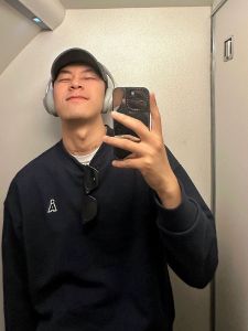 Heavyweight Pure Cotton Long Sleeve T-Shirt Mens Loose Fit Spring Autumn Crew Neck Base Layer Shirt American Trendy Basic Style Top