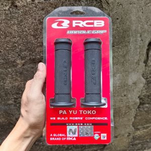 RCB HG55 HITAM HANDGRIP UNIVERSAL COCOK UNTUK SEMUA JENIS MOTOR