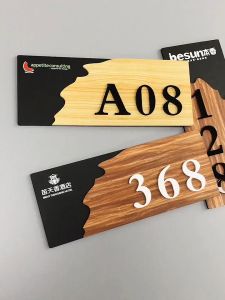 Bảng số phòng - bảng số nhà - bảng chỉ dẫn - làm bằng chắt liệu cao cấp như hình - thiết kế cho khách xem trước - nhận hàng thanh toán - uy tín chất lượng