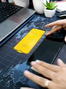 Tempered Glass Bening 9D untuk semua Tipe redmi / Anti gores bening full layar redmi