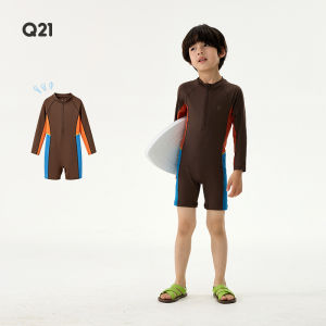 Q21 | Sleeve Long Sun Protection Quick Drying Childrens Swimsuit
