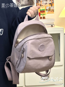 กระเป๋าเป้สะพายหลังผ้าไนลอนขนาดเล็กสำหรับผู้หญิง กระเป๋าสะพายไหล่แบบลำลองสำหรับเดินทางและช้อปปิ้ง กระเป๋าเป้สะพายหลังแบบลำลองสำหรับนักเรียน