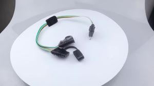 One Trailer Two American Four Core Trailer Plug Wire Headlight Power Connection Wire
