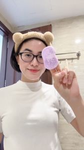 Bàn Chải Rửa Mặt Cầm Tay Sillicon Mềm Mịn Làm Sạch Bụi Bẩn Sạch Mụn Đầu Đen