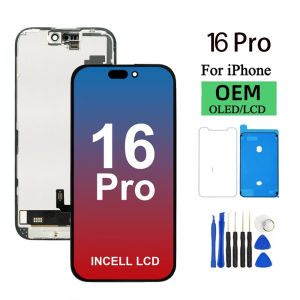 OLED Pantalla for iPhone 16 Pro LCD Display Touch Digitizer Assembly with 3D Touch for iPhone 16 Pro LCD Screen Replacement