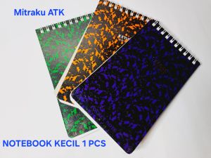Buku Catatan Mini / Pocket Notebook (Isi 1 Warna Sampul Random)