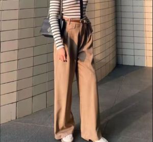 Oro Pants / Loose Pant / Celana Kulot Knit Wanita Anti Kusut Terbaru