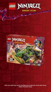 [BrickMonster] Lego 71828 Ninjago Lloyds Pull-Back Race Car