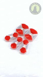 SEMPATI Variasi Sangkar Kotak Bahan Karet Bening Transparan Variasi Stoper Kandang Burung Kacer Cucak Kenari Aksesories Aksesoris Kandang Burung Dudukan Cepuk Tangkringan