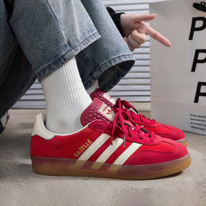 adidas | Giày Thể Thao Nữ Mũi T-toe Cổ Điển Màu Đỏ