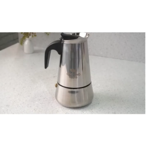 Espresso Coffee Maker Moka Pot Teko 300ml 6 Cangkir - ONE TWO CUPS