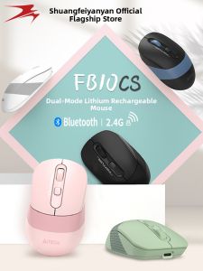 A4TECH | Chuột Bluetooth Đôi Chế Độ Im Lặng Sạc Lại Pin Lithium