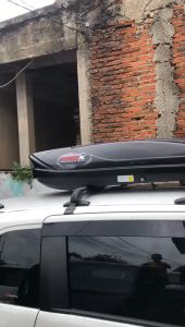 Roof Box Slim Dual Open 550 Liter Putih