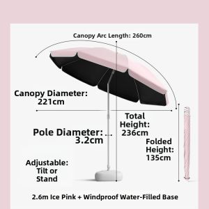 AOBIXIONG | Outdoor UV Protection Sun Umbrella