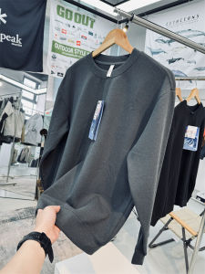 Áo Nỉ Cổ Tròn Lót Lông Cừu Thoáng Khí Nhanh Khô Cho Nam Và Nữ Mùa Thu Đông Ngoài Trời Thường Ngày Thoải Mái
