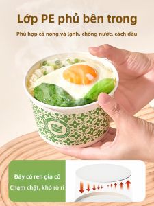 Cooker King | Bát Giấy Dày An Toàn Thực Phẩm Dùng Một Lần