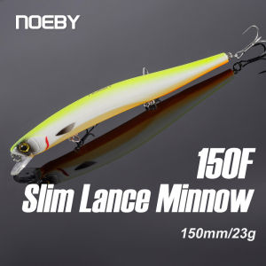 Noeby Fishing Lures Slim Minnow 150mm 23g Artificial Hard Bait Wobblers Peche Leurre Floating for Bass Pike Fishing Lures