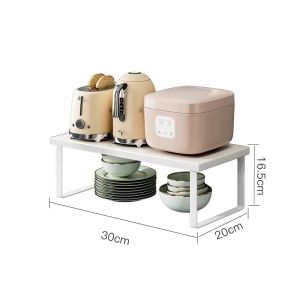 Multi-Functional Expandable Kitchen Shelf Microwave Oven Rack Table Top Multi-Layer Rice Cooker Storage Kitchen Storage Rack