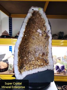 Brazil High Grade Citrine Crystal Cave Ornament C31 #Naturalcrystal #Citrine