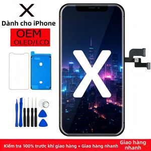 Màn Hình OLED LCD Cho iPhone X Với Bộ Phận Cảm Ứng Số Hóa Tương Thích 3D Touch Thay Thế Màn Hình LCD iPhone X A1865 A1901