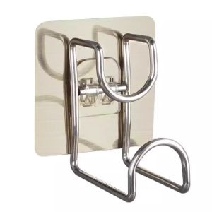 Giá Treo Bồn Rửa Mặt Không Cần Khoan Móc Treo Gắn Tường Keo Dán Mạnh Không Để Lại Dấu Vết Đồ Dùng Vệ Sinh Phòng Tắm