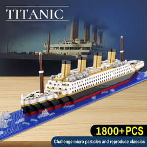 Titanic Building Blocks Assembled Toys Giant Boys and Girls Puzzle Cruise Ship Model Valentines Day Gift，toy for kids