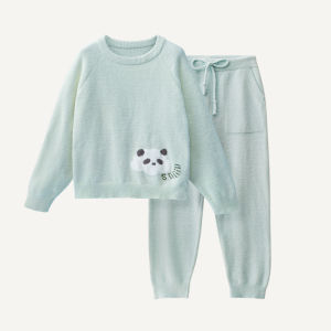 SUJILIANGPIN | Flannel Winter Warm Couples Sleepwear Set